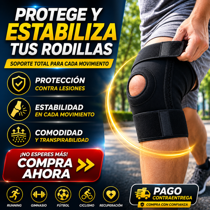 Rodillera Rotula Abierta – Soporte y Comodidad 🏃‍♂️🛡️