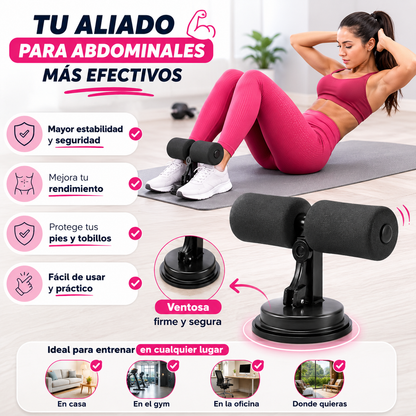 🔥 Soporte para Abdominales con Ventosa | Resultados con Solo 10 Minutos al Día