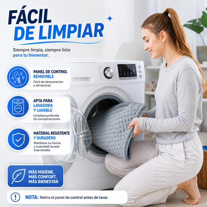 Manta Térmica Eléctrica | Alivio Muscular con Calor Terapéutico