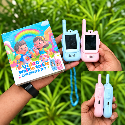 💙 Walkie Talkie Infantil Duo Recargable 📹📡 | ¡Habla, Juega y Vive Grandes Aventuras!