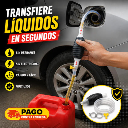 🛠️ La Solución Práctica para Transferir Líquidos Sin Esfuerzo 💥 Manguera para Gasolina⛽💧